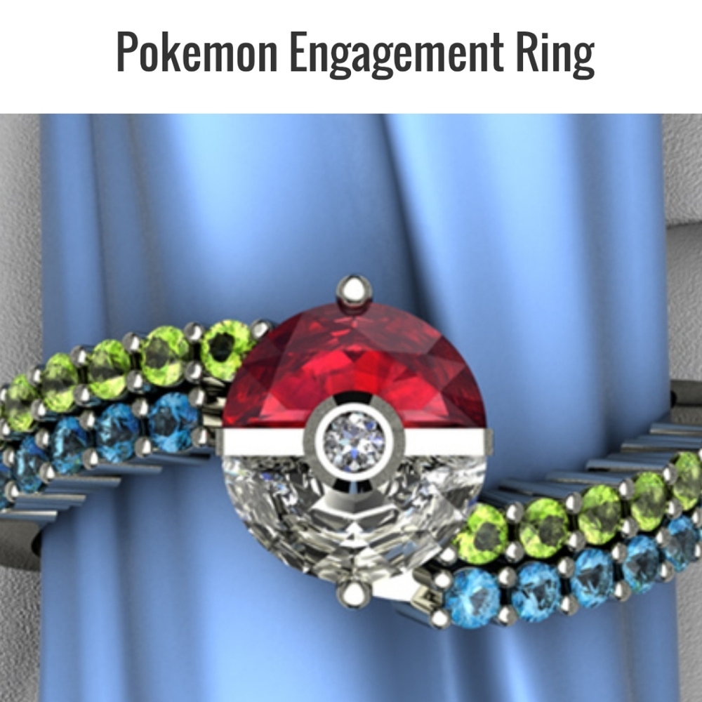 Trainer's Band - 925 Silver Pokémon Ring